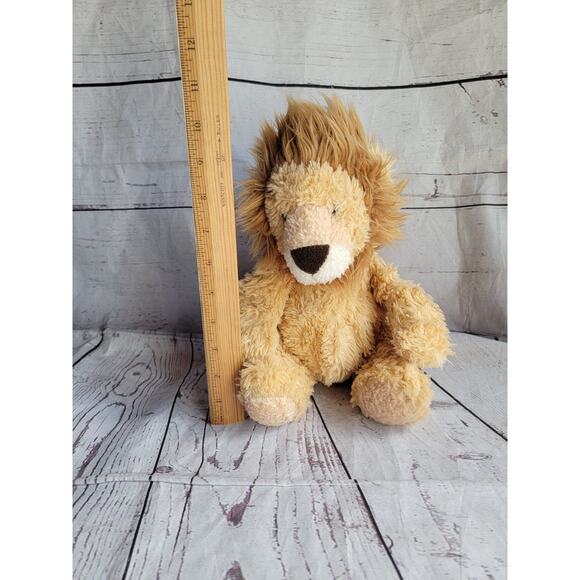 Aurora Tubbie Wubbies Lion Plush Stuffed Animal Tan Brown Soft Nose Sitting 10in - Picture 3 of 8